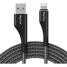 RayCue CA01 USB-A na lightning, 2.4A, 1,2m, černý