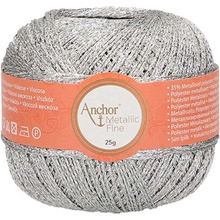 Anchor Artiste Metallic fine 301 Stříbrná