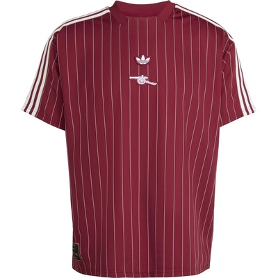 adidas Arsenal Terrace Icons Shirt Mens - Burgundy/Gold