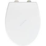 WENKO 24571100-WC тоалетно седало VORNO NEO 46x37 см бяло/сребристо (WE0687)