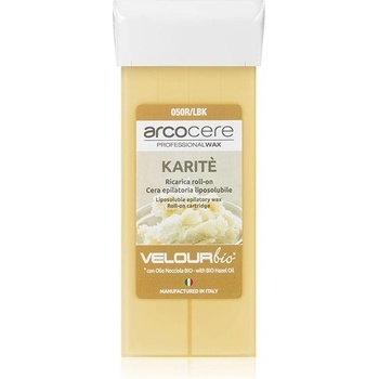 Arcocere Professional Wax Karité epilačný vosk roll-on náplň 100 ml