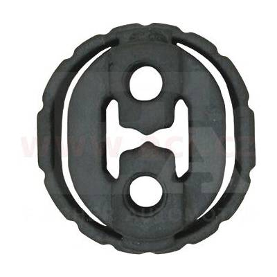 FIAT EPDM gumový závěs výfuku, rozteč děr 30 mm, tloušťka 22 mm ACI V 333-730