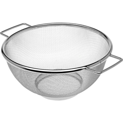 cedník d20cm stojící, 2ucha, síto NR