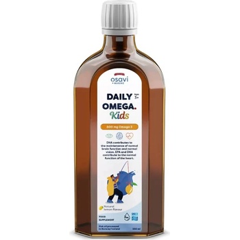 Osavi Daily Omega Kids, 800 mg, лимон, 250 ml, Osavi