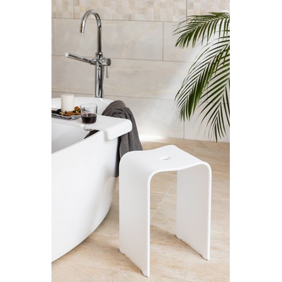 SWISS AQUA TECHNOLOGIES Stolička sprchová SAT volně stojící plast bílá SATSTOLPLASTB - SATSTOLPLASTB – Zboží Dáma