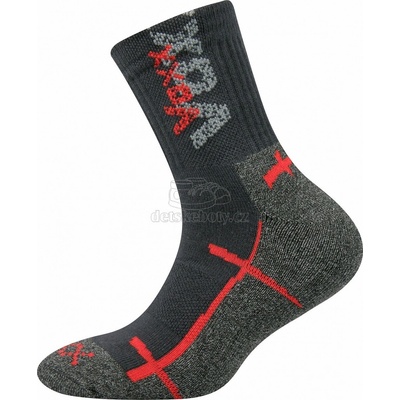 VoXX Wallík Detské ponožky tmavo sivá