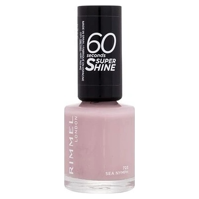 Rimmel London 60 Seconds Super Shine lak na nechty 723 Sea Nymph 8 ml