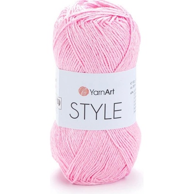 Yarn Art příze Style 660 světle růžová