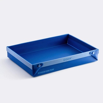 coox Синя правоъгълна форма/тава coox от серия wunderform размер lq