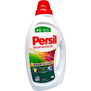 Persil течен перилен препарат, 19 пранета, 855мл, Цветно пране, Color active gel