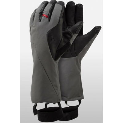 Mountain Equipment Super Couloir Gauntlet sivá/čierna