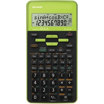 Sharp EL-531TH-GR vedecká kalkulačka 273 matematických funkcií