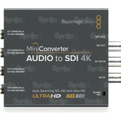 Blackmagic Design Mini Converter SDI to Audio 4K Blackmagic Design