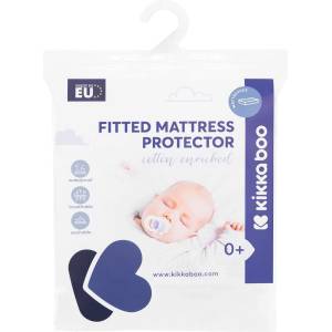 KikkaBoo Протектор за матрак с борд - памук 60/120 см (41105010015) - salemax