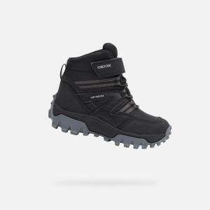 Geox Черни детски зимни боти Geox Himalaya B Abx Geox | Cheren | Момчешки | 30