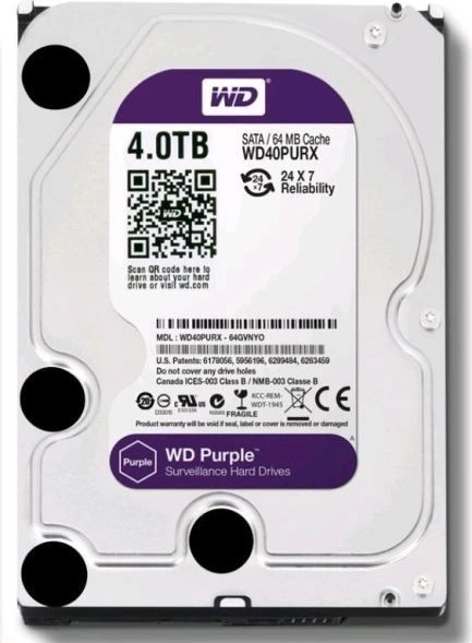 WD Purple 4TB, WD40PURX od 2 541 Kč - Heureka.cz
