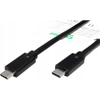 Roline 11.44.9072 USB C(M) - USB C(M), 100W, černý, 1,5m, černý