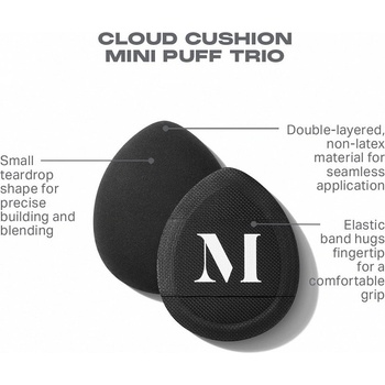 Morphe Cloud Cushion Mini Puff Trio Гъби за грим дамски