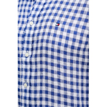 Tommy Hilfiger риза мъжка от лен (MW0MW42401)