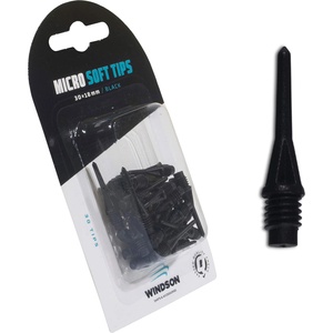 Windson HROTY SOFT 18 мм - 30бр. черно (WD-TIPS-18B)