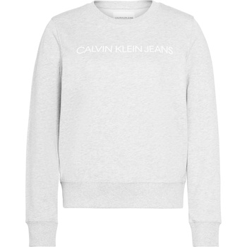 Calvin Klein Блуза Calvin Klein Jeans Institute Logo Sweatshirt - Grey Heather