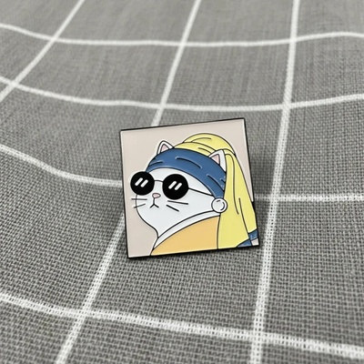 Pinarna Nejznámější obraz Johannese Vermeere Dívka s perlou kočičí verze