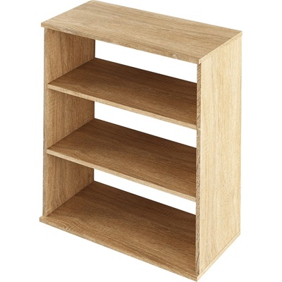 KONDELA Resita Typ 4 regál dub sonoma 28679 70.6 cm x 35 cm x 79.5 cm