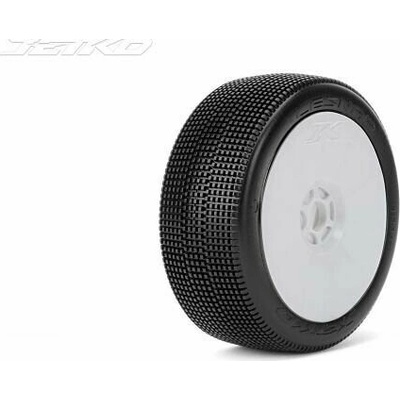 Jetko Lesnar Composite Soft 1:8 Buggy Pre-glued on White Rims 2