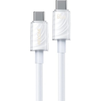 Wekome WDC-74 nabíjací a dátový USB-C na USB-C 1,2m bílý