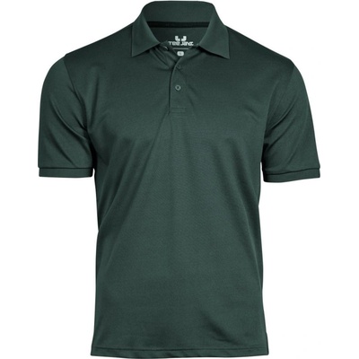 TeeJays polokošile Club Piqué Polo 7000 krátký rukáv zelené tmavé