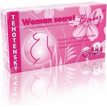 Imperial Vitamins Těhotenský test Woman secret BABY proužkový 2v1 2 ks