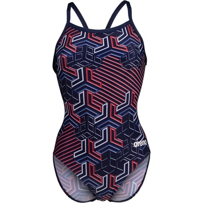 arena Дамски бански костюм Arena Kiko Pro Swimsuit Womens - Navy/Red