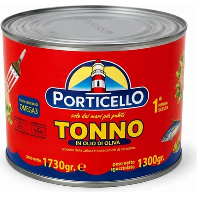 Tonno in Olio tuniak v olivovom oleji Porticello 1730 g