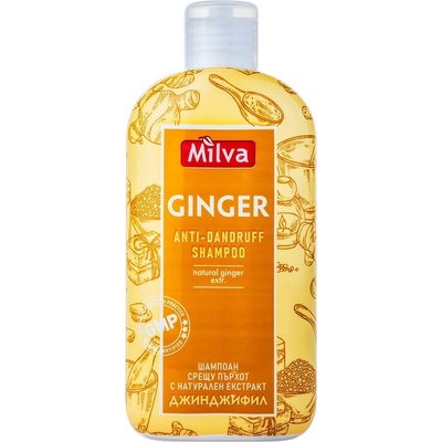 Milva Шампоан с джинджифил, 200 ml