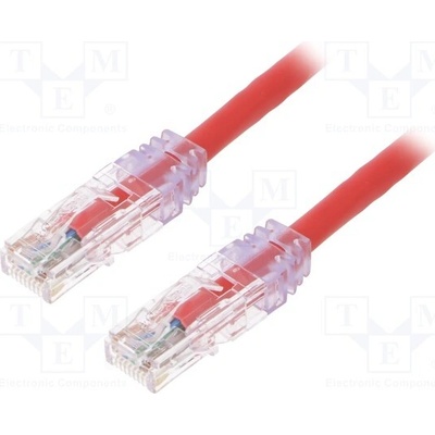 Panduit UTPSP3MRDY Patch U/UTP Cat 6 RJ45 vidlice z obou stran lanko Cu 3m