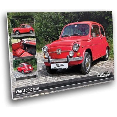 Obraz č. 41 - FIAT 600 D (1966) 100 x 70 cm