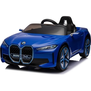 ROLLZONE BMW i4 12V - Детска акумулаторна кола, Синя, EVA гуми, 4x4 (JE1009-blue)