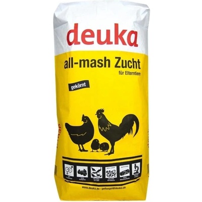 Deuka all-mash Zucht gek. drůbež rodičovská zvířata 25 kg – Zboží Mobilmania