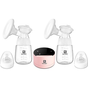 Lorelli ДВОЙНА ЕЛ. ПОМПА daily comfort pink & black (10220590004) - bebetabg