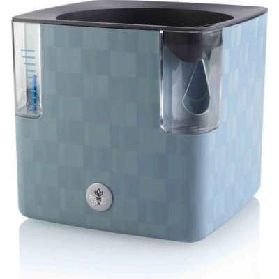 Plastkon Cobble smart kvetináč Oceľovo modrá, 15x15x14 cm