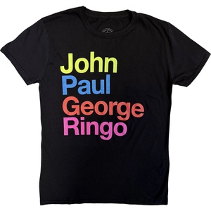 The Beatles JPG&R Pepper Suit Colours Black M Риза (BEATTEE353MB02)