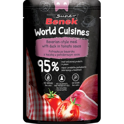Super Benek World Cuisines Bavorský guláš s kačicou v paradajkovej omáčke 100 g