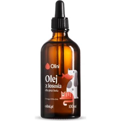 Olini Salmon Oil for Dogs and Cats - 100 ml