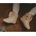 Donsje Бебешки кожени обувки Donsje Kapi Exclusive Booties Fluffy Bunny (1028103.)