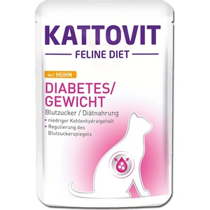KATTOVIT Diabetes пастет пиле 85 г