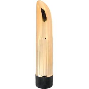 Seven Creations Мини дискретен вибратор "lady finger" 12 см. цв. Златист