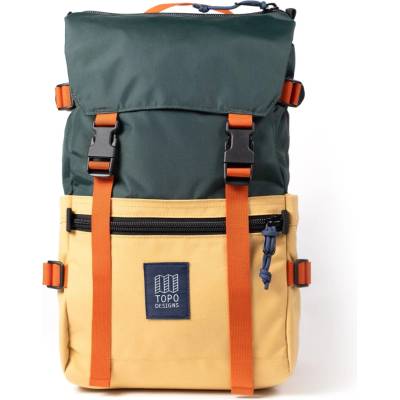 Topo Designs Дневна раница Topo designs Rover Pack Classic 20 Recycled Daypack - Forest / Goldenrod - размер One Size (502-9221-1911)