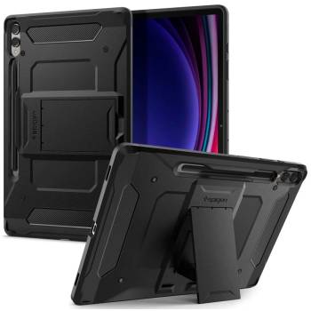 Spigen tough armor pro galaxy tab s9+ plus 12.4 x810 / x816b black (acs06835)