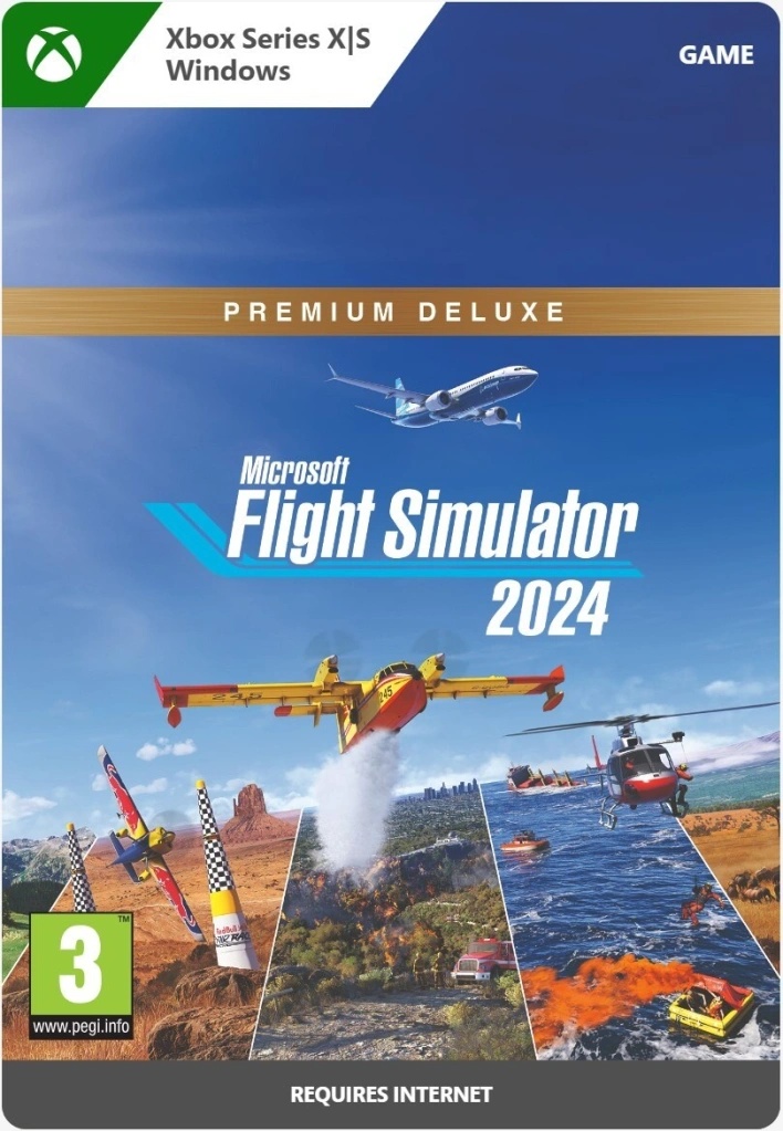 Microsoft Flight Simulator 2024 (Premium Deluxe Steelbook Edition