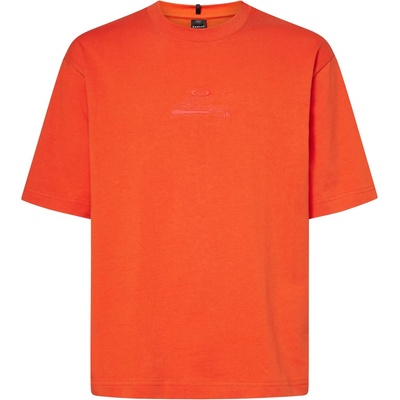 Oakley Мъжка тениска Oakley MTN Ridge Embroidered Tee T-shirt - Aviator Orange - размер XL (216-7647-0114)